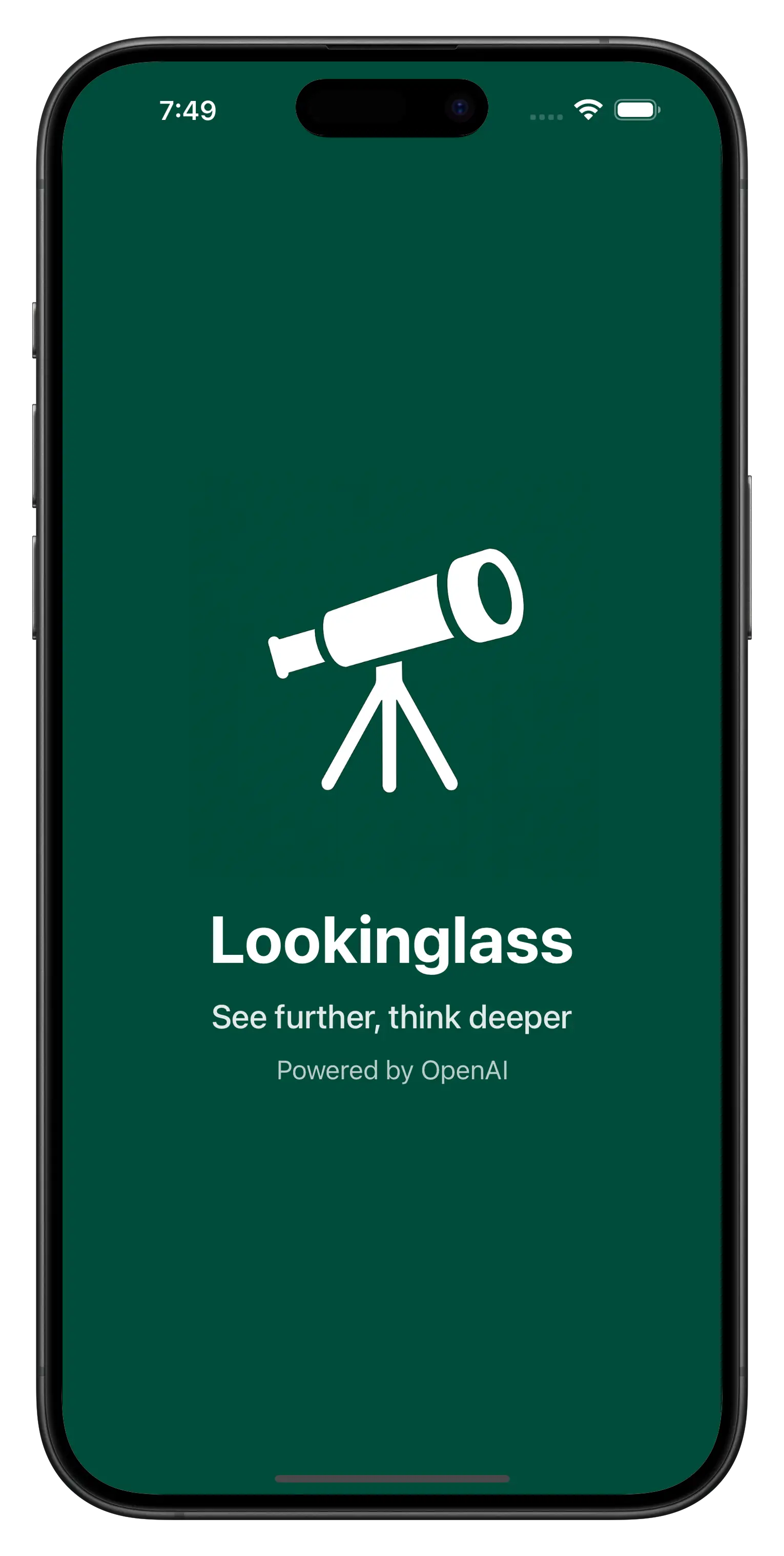 Lookinglass App Screenshot